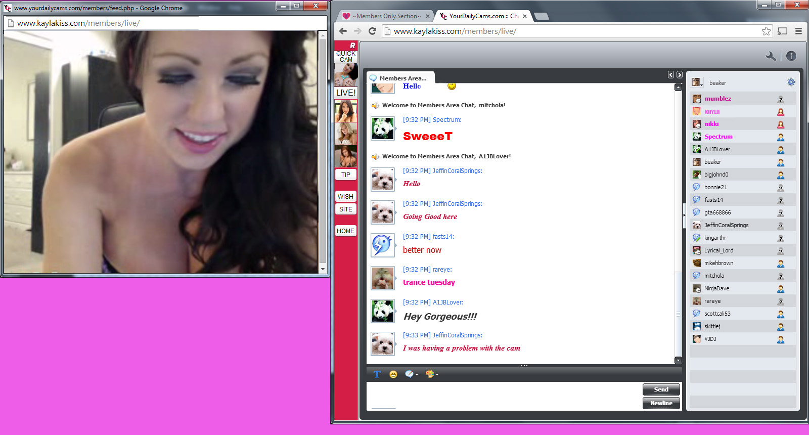 chat